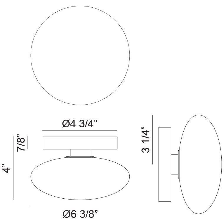 Pearlesque 1 Light 6.38 inch Matte Black Wall Sconce Wall Light in Matte Black and Opal Glass