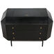 Rhiana Hand Rubbed Black Dresser