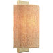 Confetti 1 Light 8.25 inch Brushed Brass Wall Sconce Wall Light, Inline