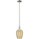 Downtown Urban Preston 1 Light 6.25 inch Polished Nickel Mini Pendant Ceiling Light in Mercury