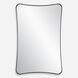 Loudon 34 X 22 inch Satin Black Vanity Mirror