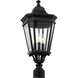 Cotswold Lane 3 Light 9.50 inch Post Light & Accessory