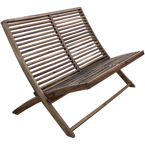Bayside Retreat Brown Outdoor Loveseat
