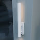 Flue LED 5 inch Textured White Sconce Wall Light