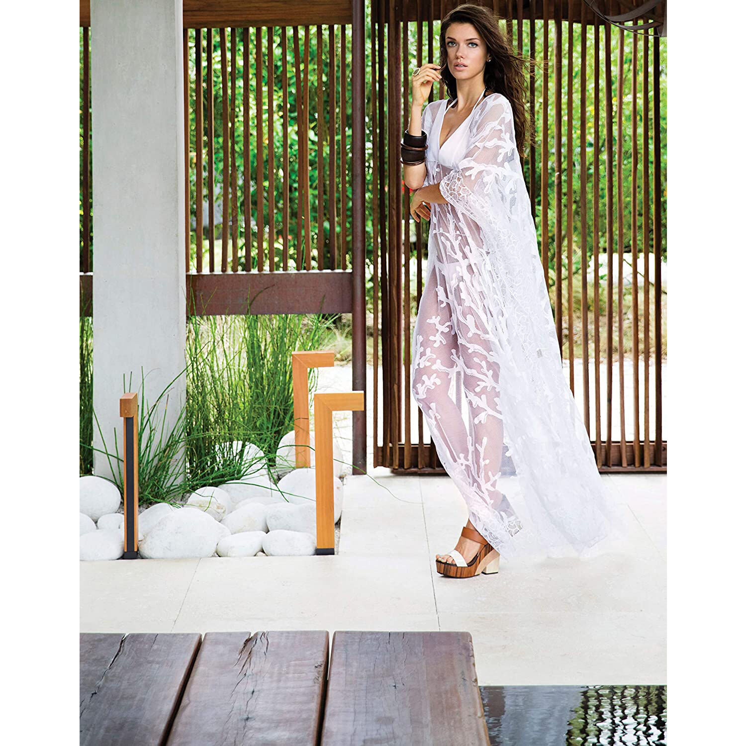 Hardy Island Atlantis 12v 1.50 watt Cedar Landscape Path Light