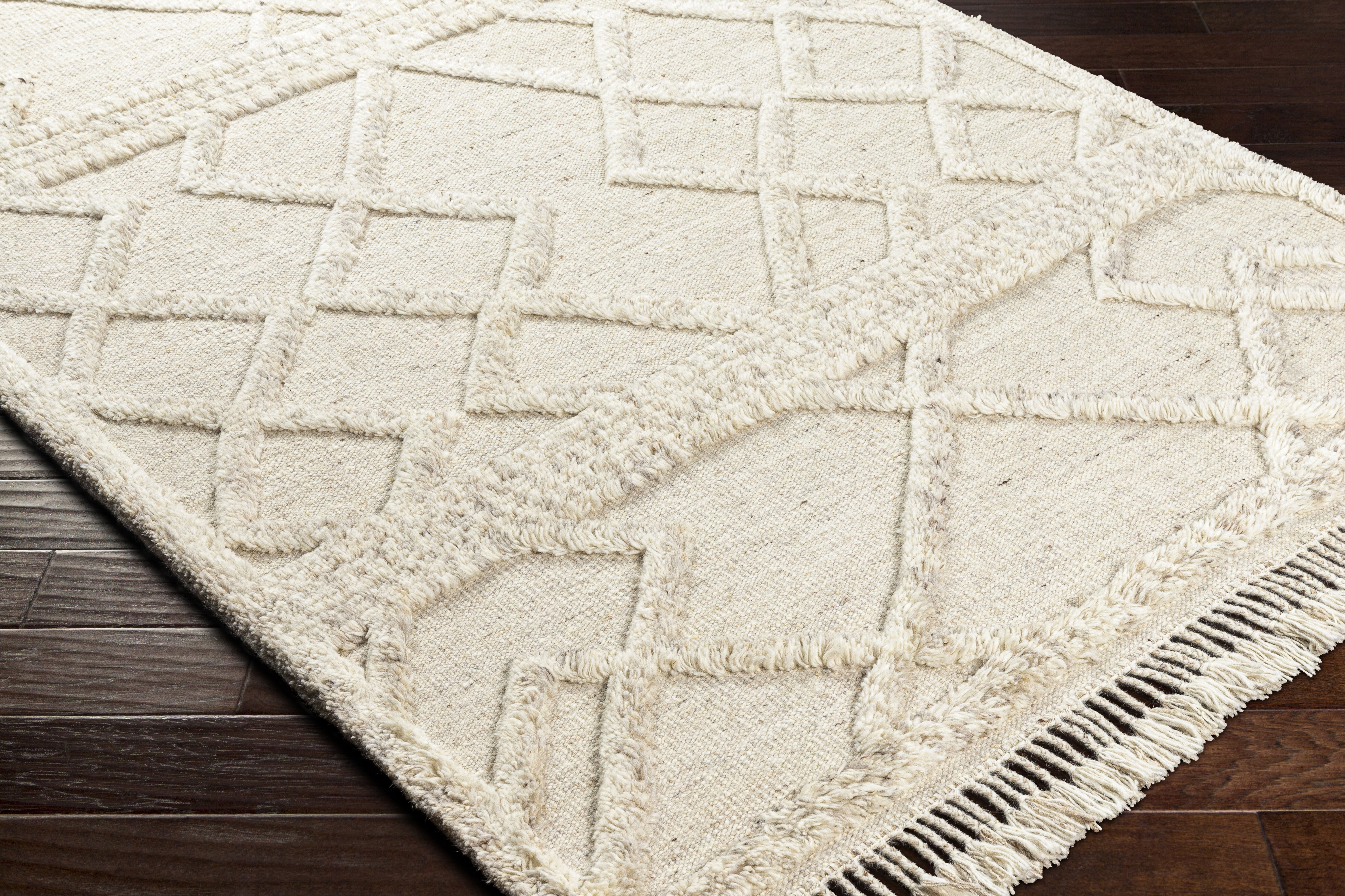 Cadiz 168 X 120 inch Light Beige Rug in 10 x 14, Rectangle