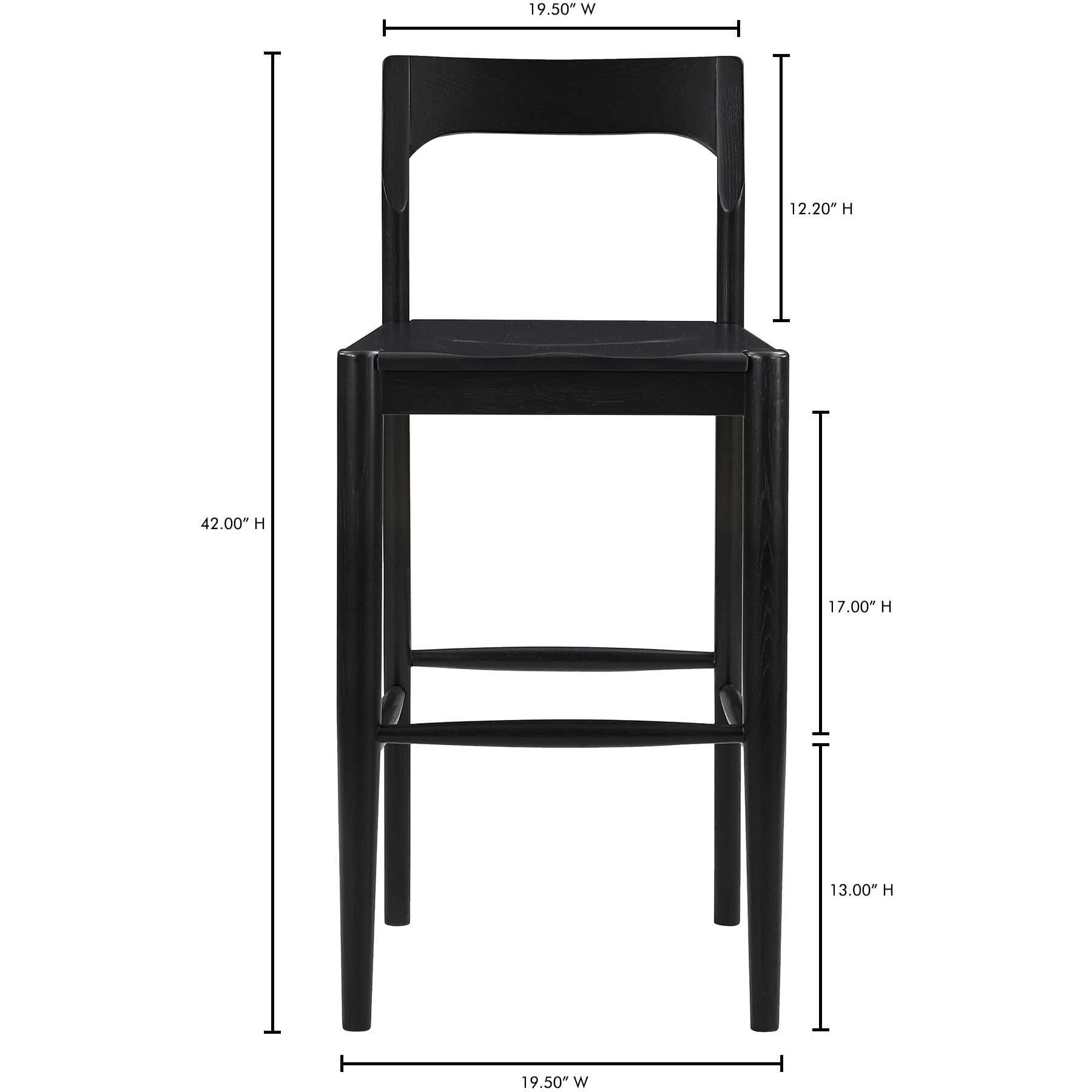 Bar stool height for 42 bar outlet