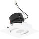 Pearl Bright White LED Square Adjustable Gimbal Retrofit in 3000K, 4" Retrofit