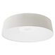 Cermack St. LED 16 inch Ivory Linen Flush Mount Ceiling Light