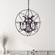 Campechia 6 Light 22 inch Brown Up Chandelier Ceiling Light