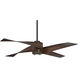 Artemis IV 64 inch Oil Rubbed Bronze with Tobacco Blades Ceiling Fan