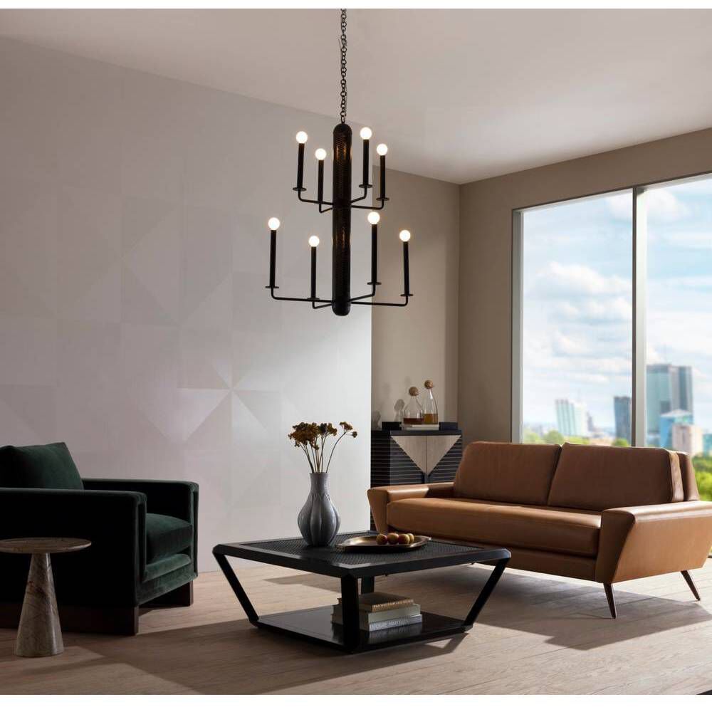 Walden 8 Light 30 inch Ore Chandelier Ceiling Light