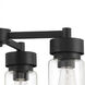Bennet 4 Light 20 inch Midnight Outdoor Chandelier