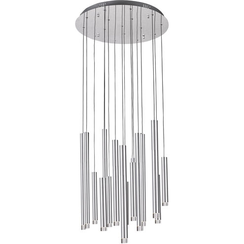 Galiano LED 22 inch Satin Aluminum Chandelier Ceiling Light