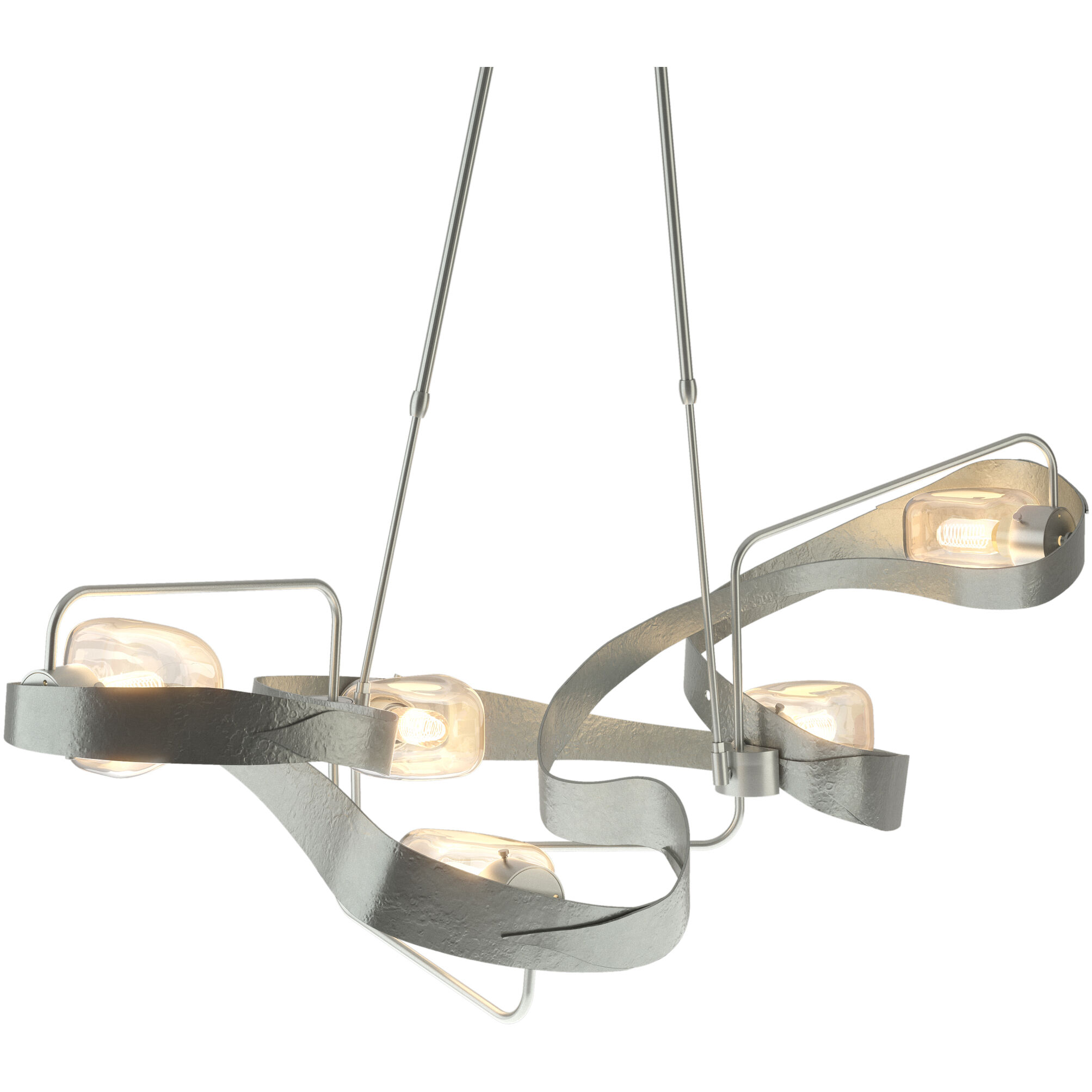 Graffiti 5 Light 50.1 inch Vintage Platinum Pendant Ceiling Light