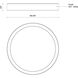 Mio LED 5.63 inch White Flush Mount Ceiling Light