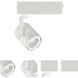 L Track 120V White LED Track Luminaire Ceiling Light