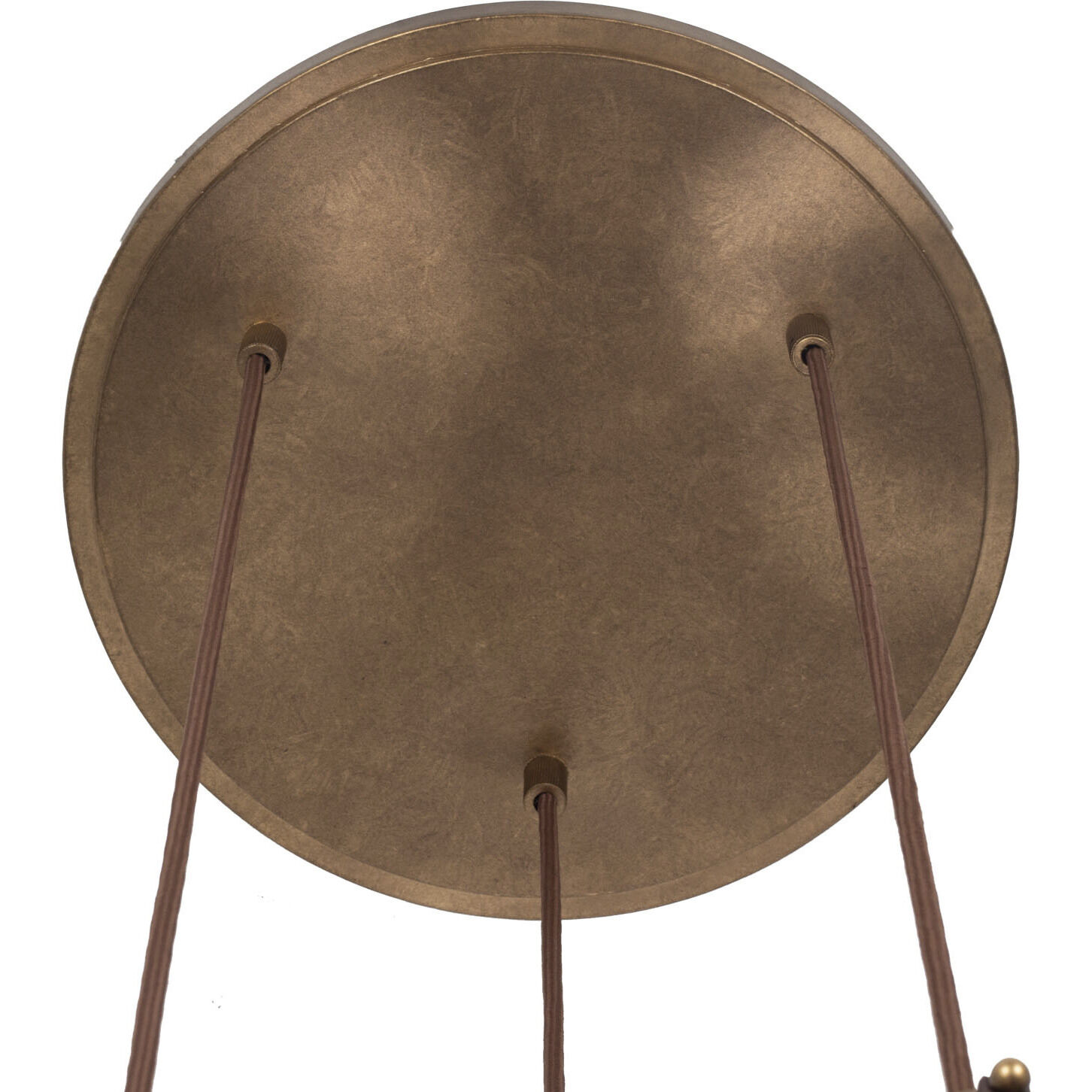 Embrace 3 Light 20.5 inch Pearlized Antique Brass Pendant Ceiling Light