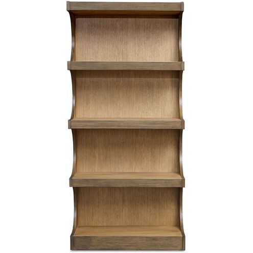 Osrick 86 X 40 inch Natural Etagere