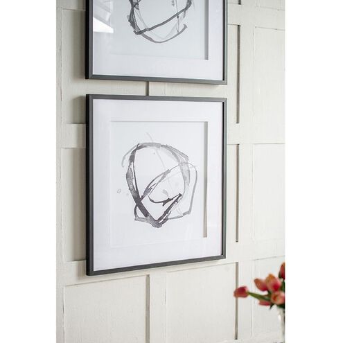 Abstract Black Wall Art