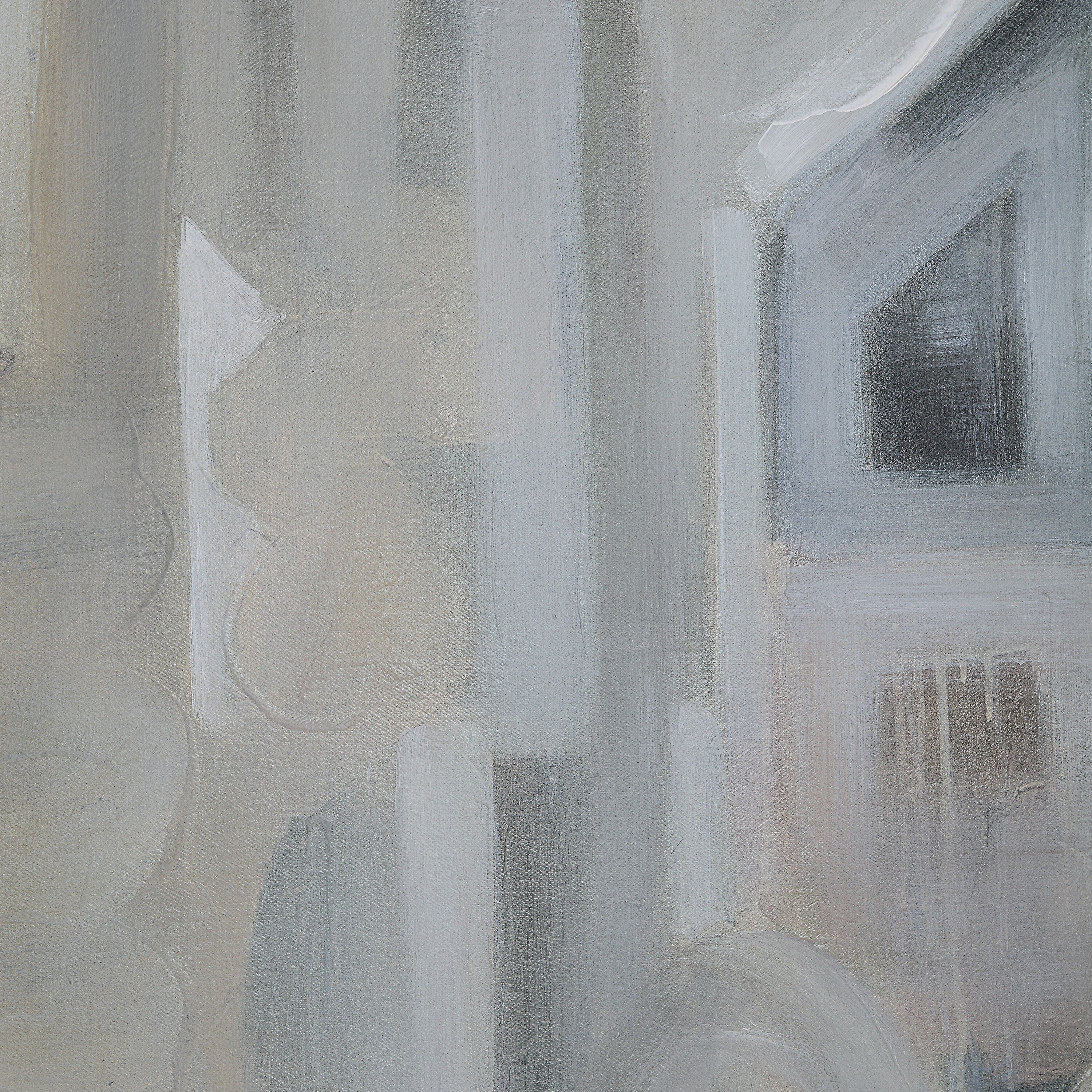 Palazzo White/Beige/Green Canvas Art