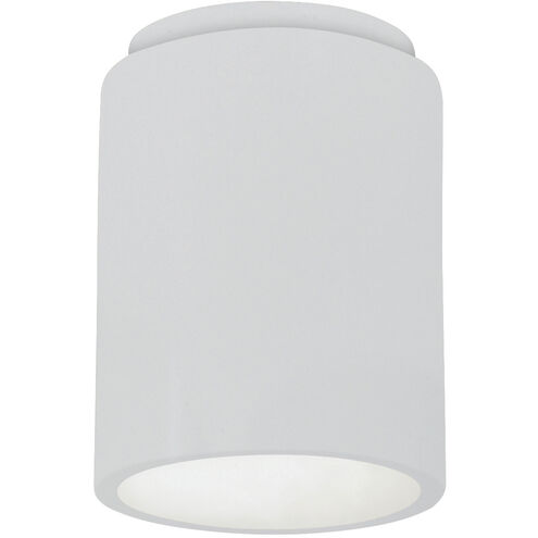 Radiance 1 Light 6.5 inch Gloss White Outdoor Flush Mount in Incandescent, Gloss White/Gloss White