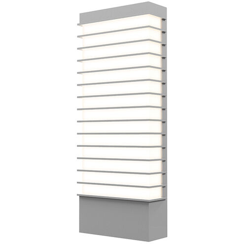 Tawa LED 8 inch Textured Gray ADA Sconce Wall Light