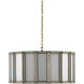 Daze 3 Light 24 inch Brass Pendant Ceiling Light, Large