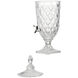 Anita Clear and Polished Silver Drink Dispenser