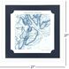 Charleston / Hilton Head / Kiawan Island / Savannah Blue and White Framed Art, Propac