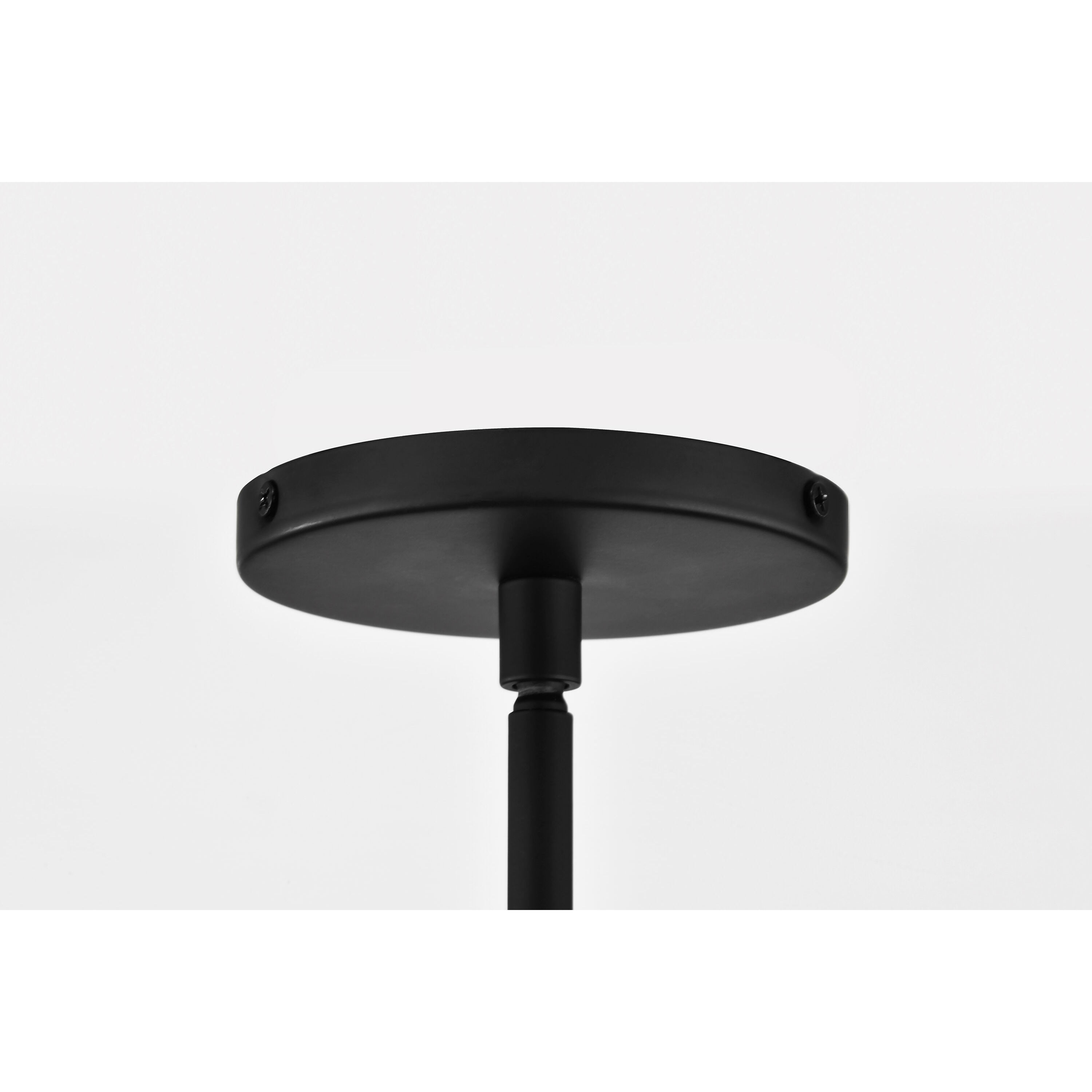 Aura LED 7.25 inch Matte Black Pendant Ceiling Light