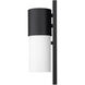 Cooper 1 Light 16 inch Matte Black Exterior Wall Mount