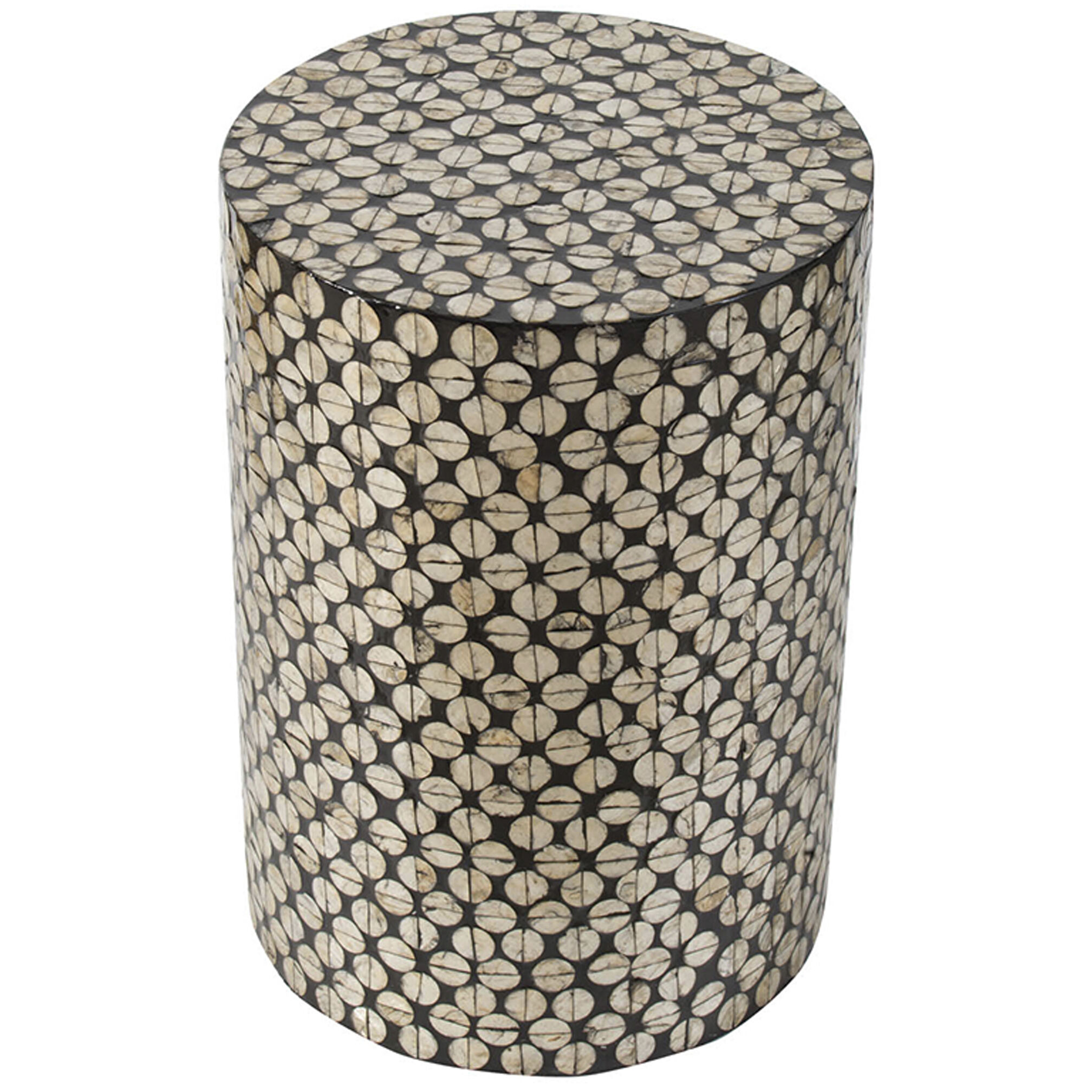 Capiz 19.69 inch Stool