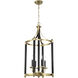 Stanza 4 Light 18.00 inch Foyer Pendant