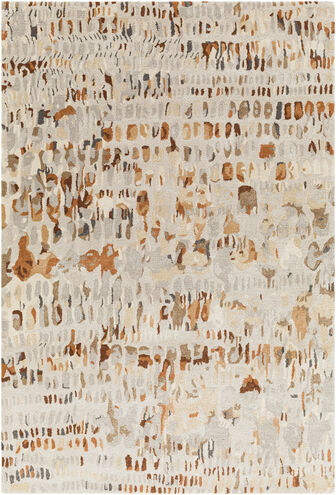 Kavita 144 X 106 inch Dark Brown Rug in 9 X 12, Rectangle
