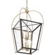 Dunbar 8 Light 20 inch English Bronze and Warm Brass Pendant Ceiling Light