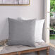 Dann Foley 24 inch Grey Decorative Pillow