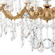 La Scala 8 Light 25 inch French Gold Chandelier Ceiling Light