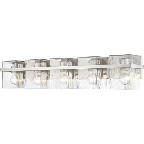 Bennington 5 Light 36.25 inch Brushed Nickel Vanity Wall Light