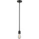 Franklin Restoration Bell LED 8 inch Oil Rubbed Bronze Mini Pendant Ceiling Light in Matte White, Franklin Restoration