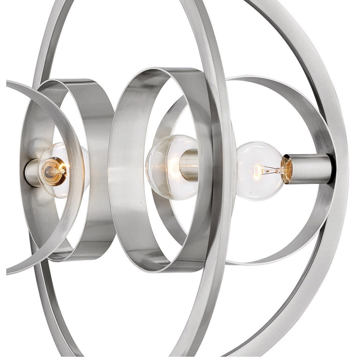 Orson 4 Light 26 inch Brushed Nickel Chandelier Ceiling Light