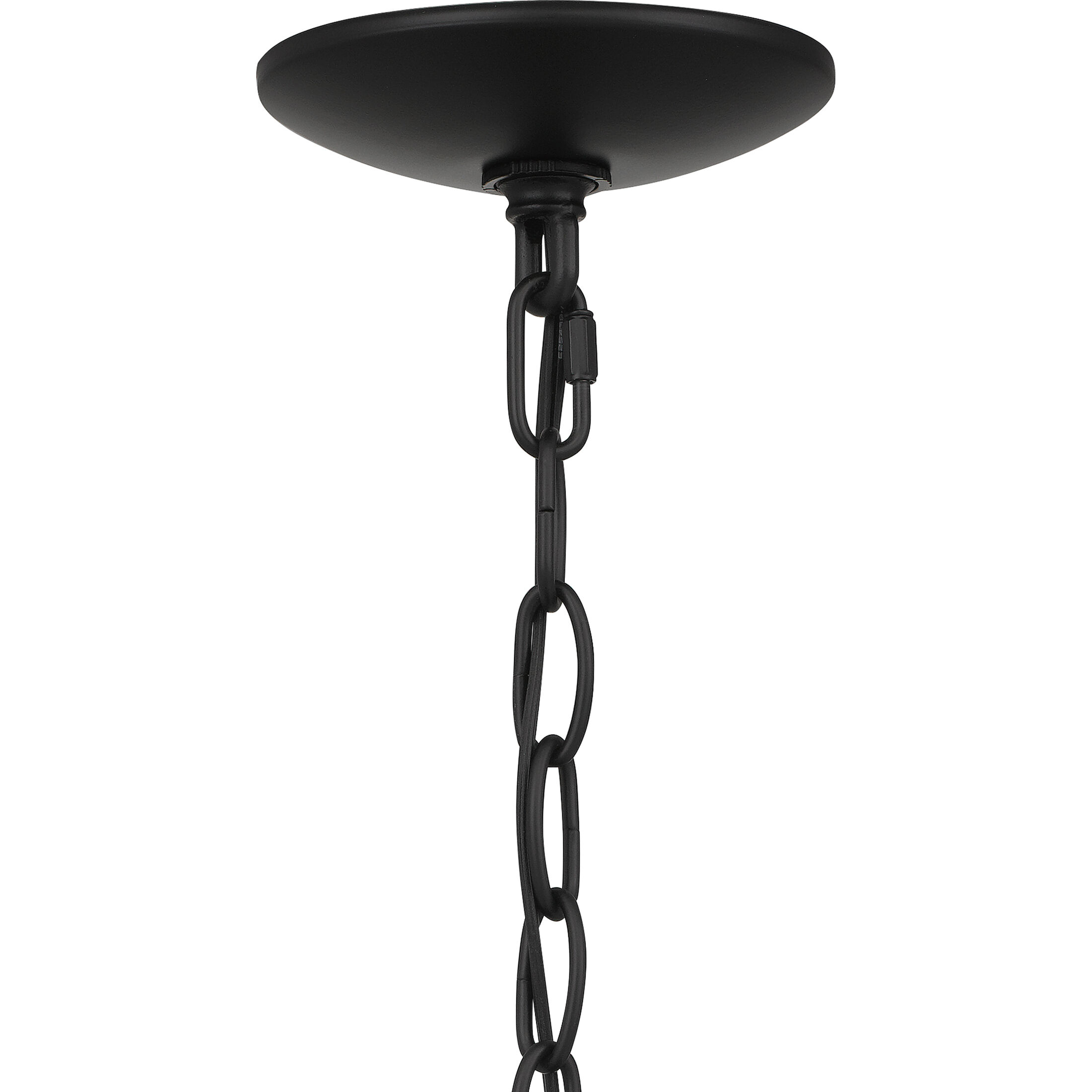 Uma 1 Light 8 inch Matte Black Outdoor Hanging Lantern, Large
