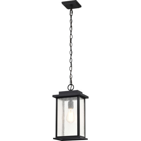 Sullivan 9 inch Matte Black Outdoor Hanging Lantern