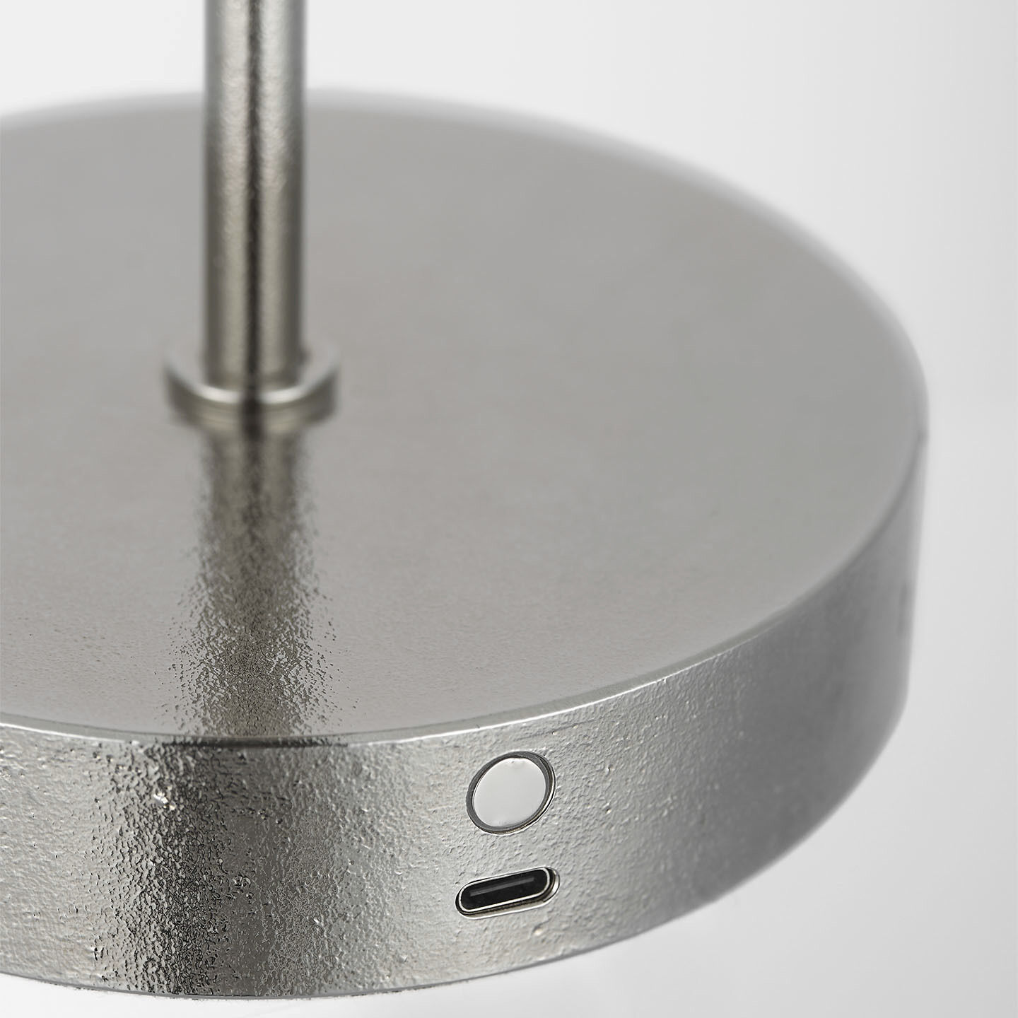 Kelly Wearstler Sene 23 inch 1.6 watt Museum Nickel Rechargeable Table Lamp Portable Light