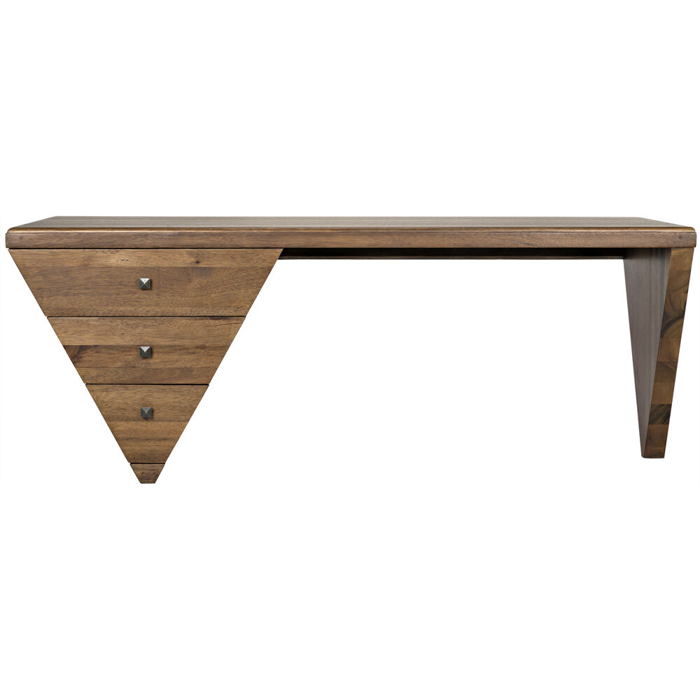 Tetramo 80 X 32 inch Dark Walnut Desk