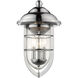 Dylan 3 Light 18 inch Chrome Exterior Wall Mount