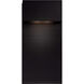 Hiline LED 12 inch Black Outdoor Wall Light in 12in.