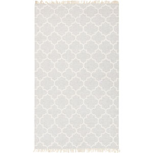 Isle 63 X 39 inch Gray and Neutral Area Rug, Viscose and Wool