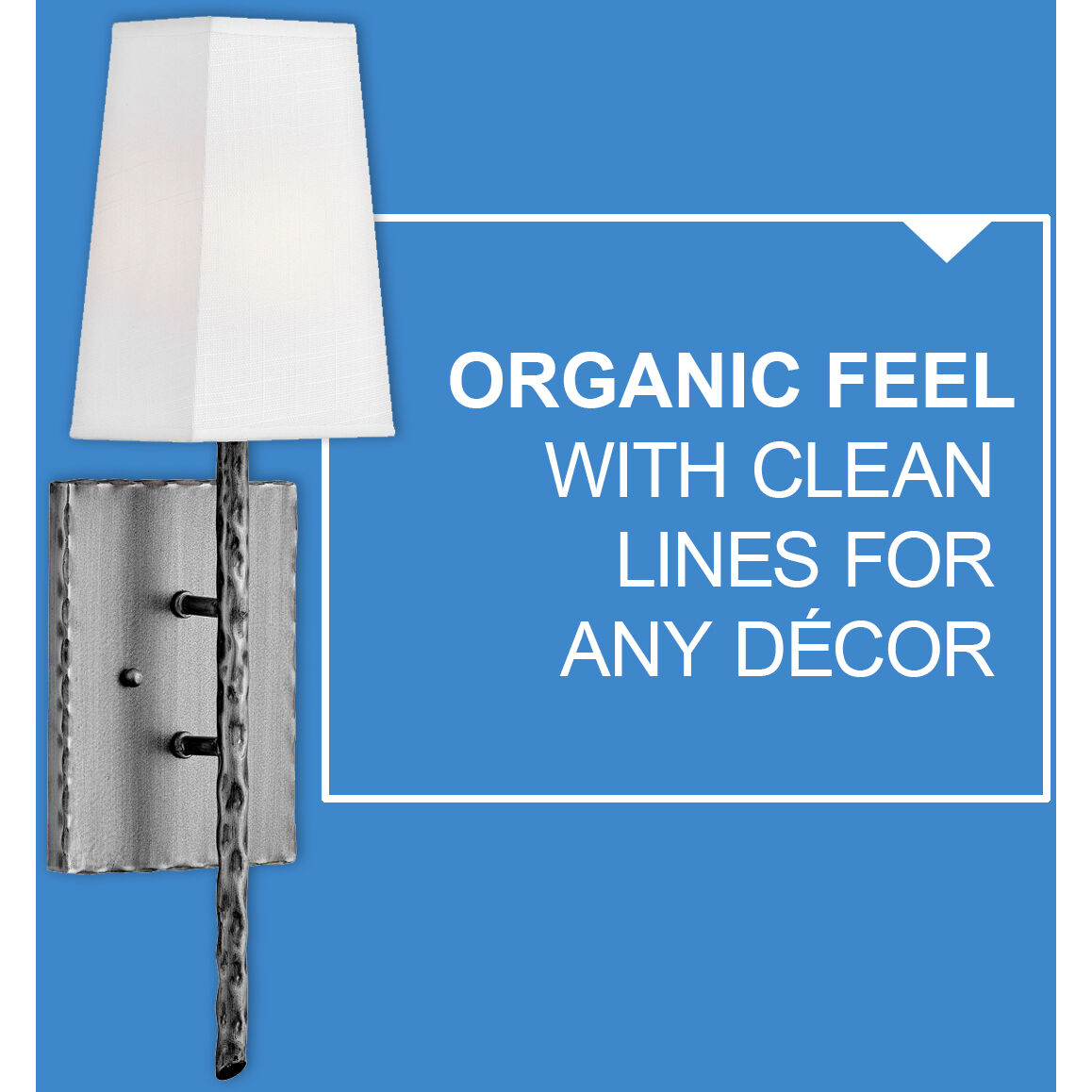 Tress 1 Light 6 inch Burnished Nickel ADA Indoor Wall Sconce Wall Light