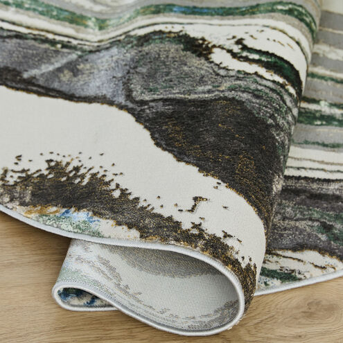 Zaria Earth Tones Rug in 7 Round